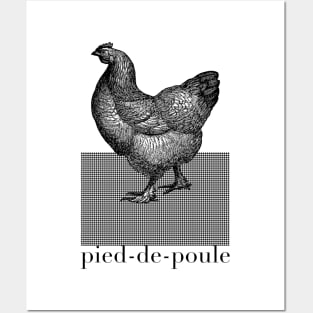 Pied-de-Poule Posters and Art